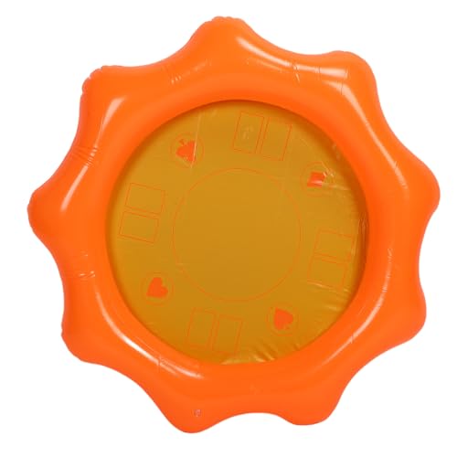 Fdit Schwimmender Billardtisch, Sonnenblumenendesign Schwimmender Getränkehalter Aufblasbare Getränkeblett Serviert Float für Pool Beach und Party Fdit Schwimmender Billardtisch, Sonnenblumenendesign Schwimmender Getränkehalter Aufblasbare Getränkeblett Serviert Float für Pool Beach und Party von Fdit