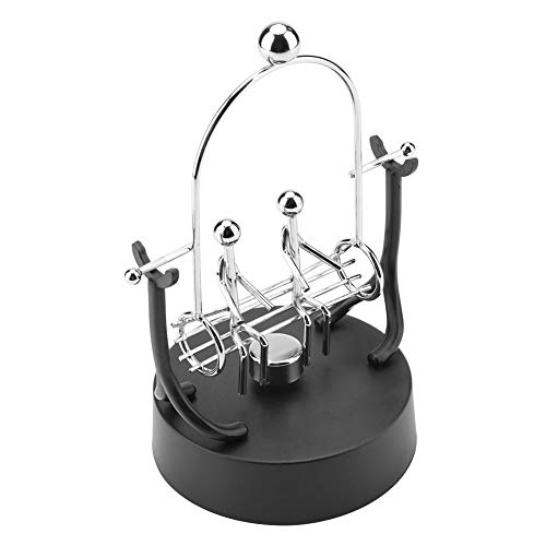 Fdit Swinging Perpetual Motion Model für Schreibtischkunst Kinetische, Moderne Kunsthandwerksverzierung, Spaß für Freunde und Familie, Batterie Betrieben (D301) von Fdit