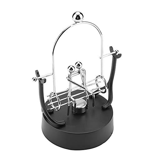 Fdit Swinging Perpetual Motion Model für Schreibtischkunst Kinetische, Moderne Kunsthandwerksverzierung, Spaß für Freunde und Familie, Batterie Betrieben (D303) von Fdit