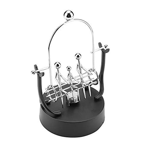Fdit Swinging Perpetual Motion Model für Schreibtischkunst Kinetische, Moderne Kunsthandwerksverzierung, Spaß für Freunde und Familie, Batterie Betrieben (D305) von Fdit