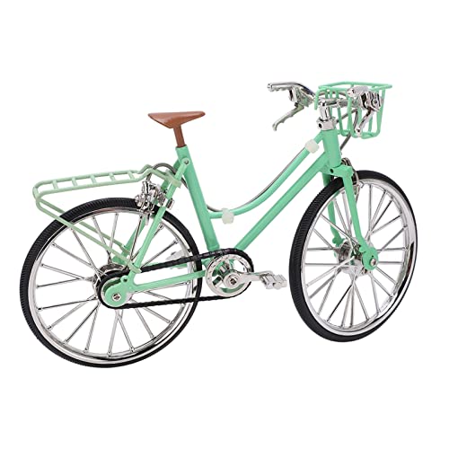 Mini-Fahrradmodell aus Legierung, Auffälliges Dekoratives Fingerfahrradspielzeug für und Erwachsene, Tolles für Freunde und Familie – Hellgrün Mini-Fahrradmodell aus Legierung, Auffälliges Dekoratives Fingerfahrradspielzeug für und Erwachsene, Tolles für Freunde und Familie – Hellgrün von Fdit