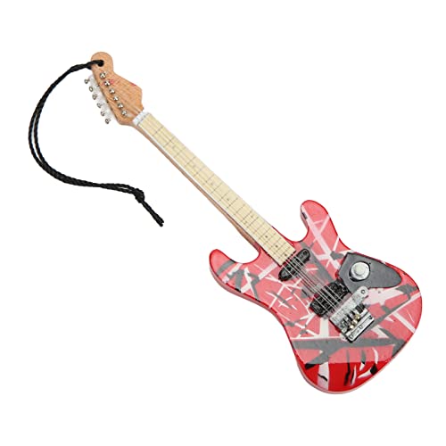 Spielzeuggitarrenmodell, Holzgitarre, Lindenholzmaterial, Exquisite Handwerkskunst, Klare Proportionen, Glänzende Oberfläche, Heimdekoration, Kompakt und Tragbar Spielzeuggitarrenmodell, Holzgitarre, Lindenholzmaterial, Exquisite Handwerkskunst, Klare Proportionen, Glänzende Oberfläche, Heimdekoration, Kompakt und Tragbar von Fdit