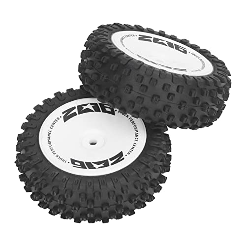 WLtoys 124007 RC-Car-Hinterreifen-Set, Hochverschleißfeste Gummiräder für Flexibles Fahren WLtoys 124007 RC-Car-Hinterreifen-Set, Hochverschleißfeste Gummiräder für Flexibles Fahren von Fdit