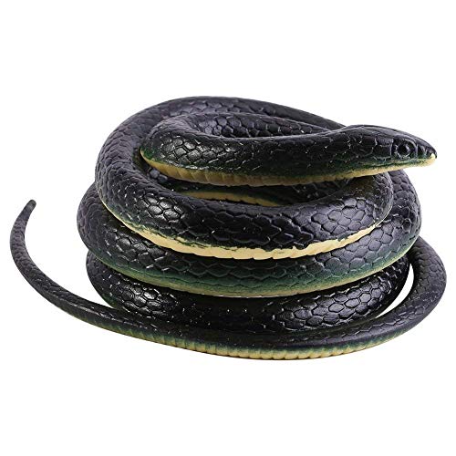 Yosoo 130 cm Gummischlange, Schlange Spielzeug Scherzartikel Snake, Gummitiere Simulation Gummi Tier Figurine Witz Geschenk Stressabbau für Aprilscherz Halloween Jungen Sohn Streich Spiel Requisiten Yosoo 130 cm Gummischlange, Schlange Spielzeug Scherzartikel Snake, Gummitiere Simulation Gummi Tier Figurine Witz Geschenk Stressabbau für Aprilscherz Halloween Jungen Sohn Streich Spiel Requisiten von Fdit