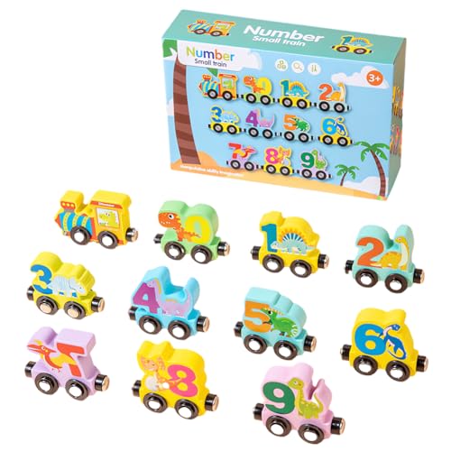 Hölzerner Spielzeugzug,Holzeisenbahn,Holz Zug Spielzeug,Magnetische Dinosaurier Holzspielzeug,Montessori Motorikspiel Kleinkind Spielzeug für 1 2 3 4 Jahre Jungen und Mädchen Kleinkinder Geschenke Hölzerner Spielzeugzug,Holzeisenbahn,Holz Zug Spielzeug,Magnetische Dinosaurier Holzspielzeug,Montessori Motorikspiel Kleinkind Spielzeug für 1 2 3 4 Jahre Jungen und Mädchen Kleinkinder Geschenke von FeLeA