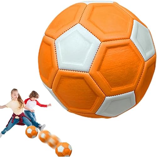 Fußball Kurvenball Spielball Gummi Swerve Ball Flexibler Elastischer Wissenschaftlich, 20cm Eva Weicher Ball, Softball Schaumstoffball (Fußball) von Feaolala