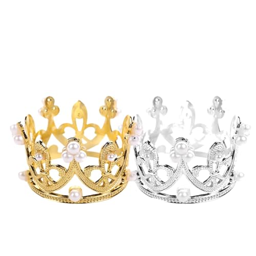 Krone Kuchen Topper Valentinstag Hochzeit Krone Geschenk Zubehör für Mädchen Geburtstag Kuchen Toppers Prinzessin Krone Mini Kronen für Blumenarrangements Party Dekor mit goldenem Silber (Silber + Krone Kuchen Topper Valentinstag Hochzeit Krone Geschenk Zubehör für Mädchen Geburtstag Kuchen Toppers Prinzessin Krone Mini Kronen für Blumenarrangements Party Dekor mit goldenem Silber (Silber + von Feaolala