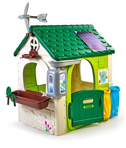 FEBER - Eco House, Kinderspielhaus für naturverbundene Kinder, für Kinder ab 2 Jahren (Famosa 800013004) von Feber