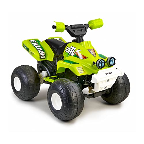 FEBER Falcon - Moto Quad Spielzeugbatterie, für Kinder ab 3 Jahren, 6V (800012510) von Feber