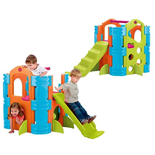 FEBER - Spielplatz, Aktivitätszentrum mit Spielzeugrutsche, für Kinder von 2 bis 7 Jahren, Famosa (800009597) von Feber