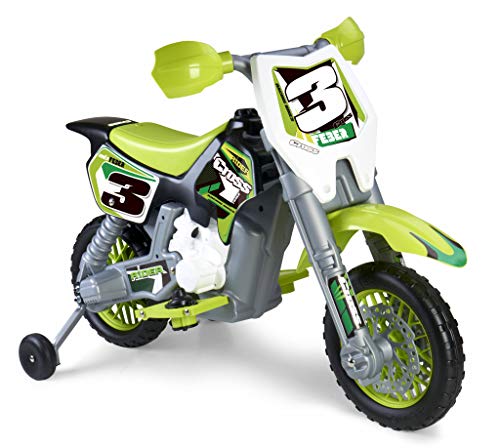 FEBER Rider Cross 6V - Elektromotorrad für Jungen und Mädchen von 3 bis 7 Jahren (Famosa 800012223) von Feber