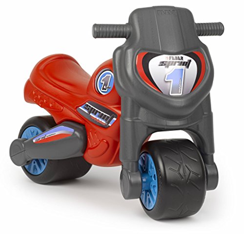 FEBER - Motofeber 1 Sprint, Laufräder für Kinder von 18 Monaten bis 3 Jahren, rot (Famosa 800009165) von Feber