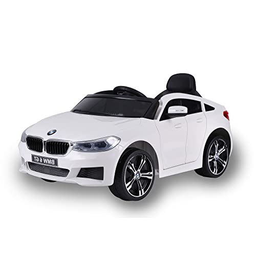 FEBER - BMW GT 12V R/C, 1-sitziges Elektroauto, Funksteuerung, 1-2 Stunden Batterie,Scheinwerfer mit Licht, 2 Gänge, elektrisches Gas und Bremse, 3 bis 6 Jahre alt, FAMOSA (800013442) FEBER - BMW GT 12V R/C, 1-sitziges Elektroauto, Funksteuerung, 1-2 Stunden Batterie,Scheinwerfer mit Licht, 2 Gänge, elektrisches Gas und Bremse, 3 bis 6 Jahre alt, FAMOSA (800013442) von Feber
