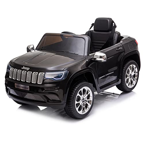 FEBER - Jeep Cherokee schwarz 12V R/C, Elektroauto, 1 Sitz, Funksteuerung, Fahrzeugdetails: Scheinwerfer mit Licht, 2 Gänge, elektrisches Gas und Bremse, 3 bis 8 Jahre alt, FAMOSA (800013449) FEBER - Jeep Cherokee schwarz 12V R/C, Elektroauto, 1 Sitz, Funksteuerung, Fahrzeugdetails: Scheinwerfer mit Licht, 2 Gänge, elektrisches Gas und Bremse, 3 bis 8 Jahre alt, FAMOSA (800013449) von Feber