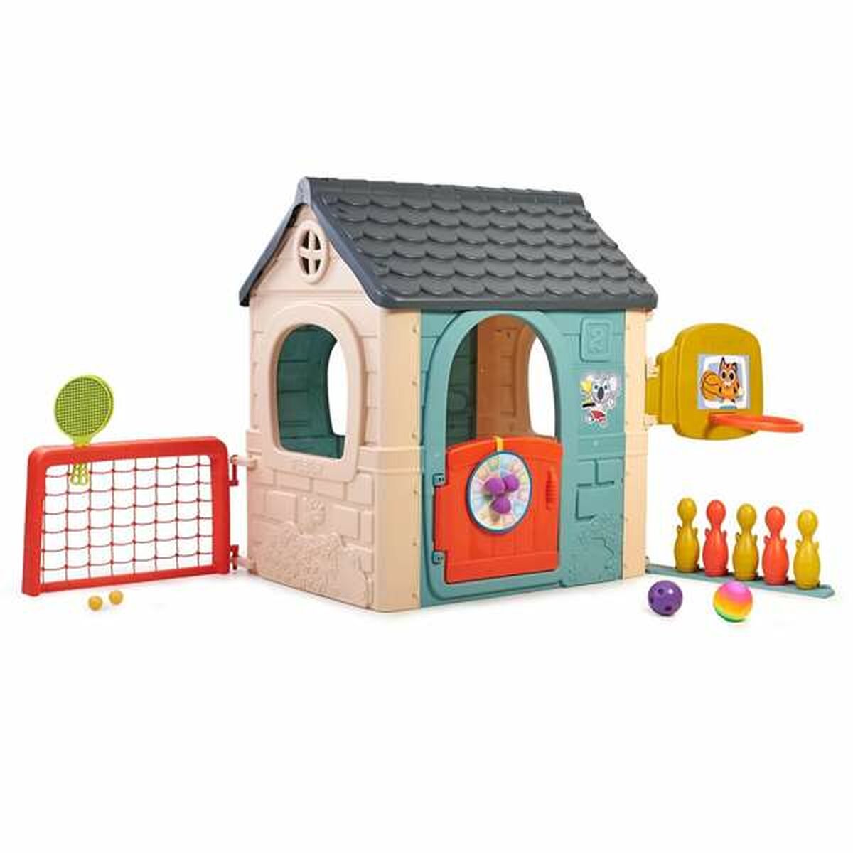 Kinderspielhaus Feber Casual 6 Activities 232 x 124 x 138 cm Kinderspielhaus Feber Casual 6 Activities 232 x 124 x 138 cm von Feber