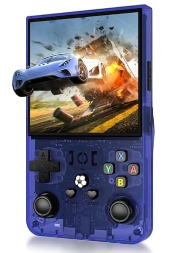 Febotak R36MAX Retro-Handheld-Spielkonsole, 4-Zoll-IPS-Display, 128 GB Speicher, 40.000 Spiele, Linux-System, 4000-mAh-Akku, Mini-Arcade-Konsole Febotak R36MAX Retro-Handheld-Spielkonsole, 4-Zoll-IPS-Display, 128 GB Speicher, 40.000 Spiele, Linux-System, 4000-mAh-Akku, Mini-Arcade-Konsole von Febotak