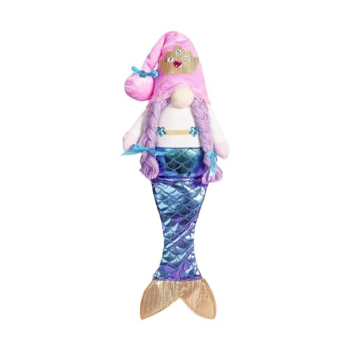 Fecfucy Meerjungfrauenspielzeug für Mädchen, Meerjungfrauenpuppen für Mädchen | Meerjungfrau-Puppe-Mädchen-Spielzeug | Gesichtslose Puppe mit Paillettenschwanz, Stofftier-Mädchenpuppen, von Fecfucy