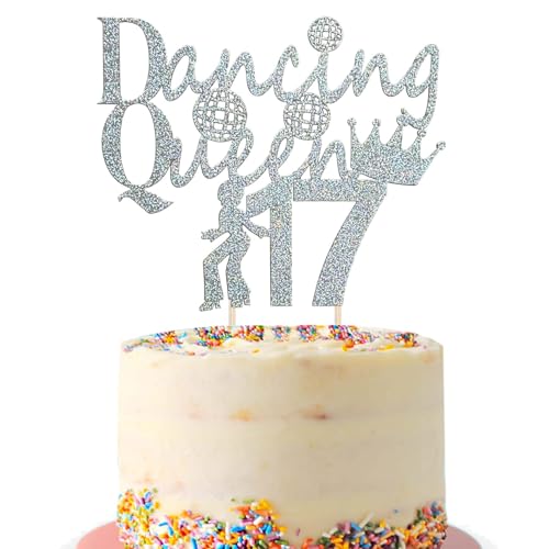Tortenaufsatz zum 17. Geburtstag, rotgoldener Glitzer, tanzende Königin, Kuchendekoration, 17 fabelhafte Kuchenspieße, Geburtstagsschild, Kuchendekorationen für Hello 17 Cheers to 17 Years 17. Tortenaufsatz zum 17. Geburtstag, rotgoldener Glitzer, tanzende Königin, Kuchendekoration, 17 fabelhafte Kuchenspieße, Geburtstagsschild, Kuchendekorationen für Hello 17 Cheers to 17 Years 17. von Fechy