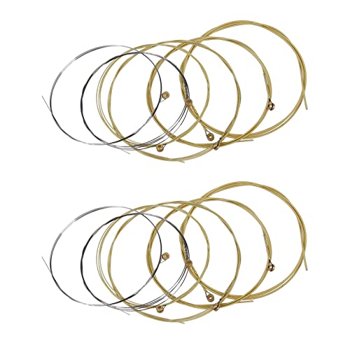Feeuid 12x Metallsaiten Fuer Akustikgitarre 1 Meter 1 M Neu von Feeuid