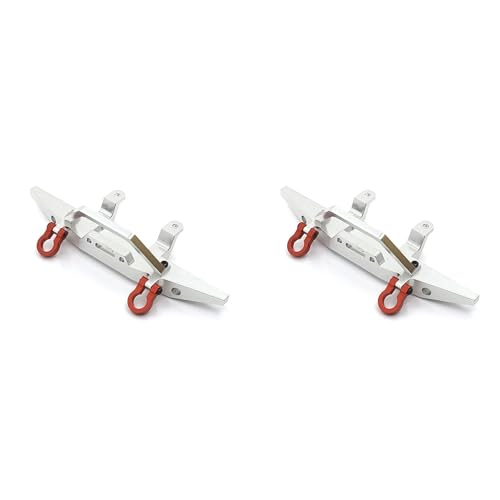 Feeuid 2 x Stoßstange vorne aus Metall für MN D90 D91 D96 D99S MN90 MN99 MN99S 1/12 RC Zubehör für Autoteile, von Feeuid