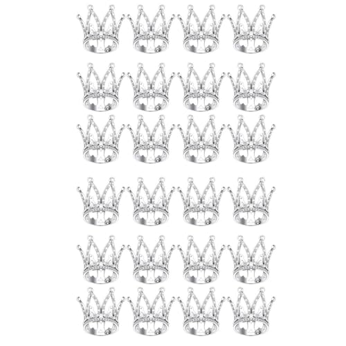 Feeuid 24 Stück Cake Topper Mini Baby Crown Kleine Prinzessin Kopfbedeckung Kuchen Dekoration für Baby Shower Decor Feeuid 24 Stück Cake Topper Mini Baby Crown Kleine Prinzessin Kopfbedeckung Kuchen Dekoration für Baby Shower Decor von Feeuid