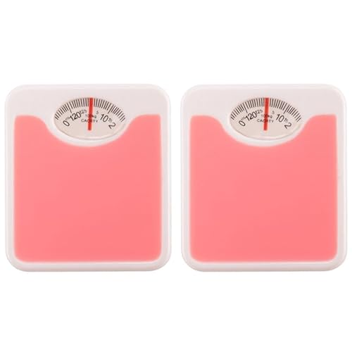 Feeuid 2X 1:12 Miniatur-Haushaltszubehör für Waagen Rosa von Feeuid