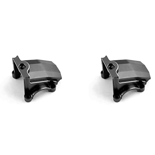 Feeuid 2X Metall Differential Abdeckung Hülle Trim Vorne/Hinten Getriebe Deckel für 1/5 Xmaxx 6S 8S RC Upgrade Zubehör Teile,2 von Feeuid