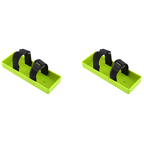 Feeuid 2X RC Batterie Fach Gehäuse Batterie Kasten Halterung für Axial SCX10 TRX4 D90 1/8 1/10 RC Auto Teile,Grün von Feeuid