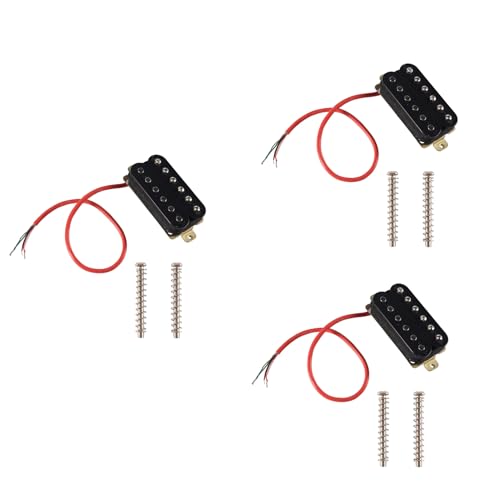 Feeuid 3 x E-Gitarre Humbucker Pickups Bridge Alnico V Pickup Schwarz Feeuid 3 x E-Gitarre Humbucker Pickups Bridge Alnico V Pickup Schwarz von Feeuid