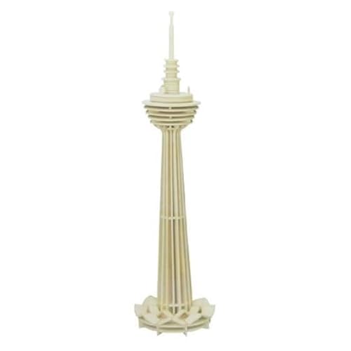 Feeuid 3D-Modellturm aus Bau Kit Spielzeug Puzzle DIY Geschenk von Feeuid