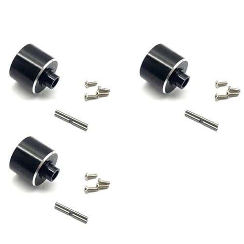 Feeuid 3X für 144001 1/14 Rc Auto Metall Upgrade Differential Box Fall Upgrade Teile von Feeuid