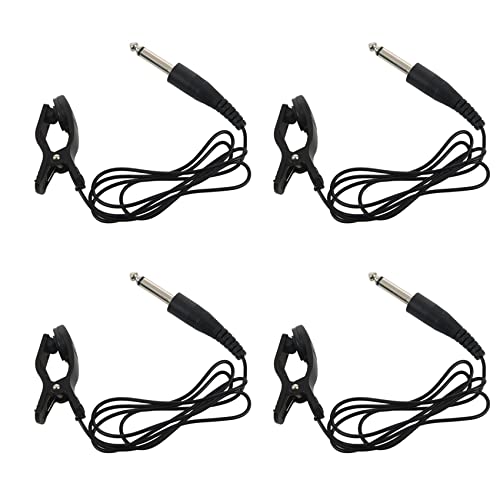 Feeuid 4 x Universal Akustikclip schwarz für Gitarre am Mikrofon Piezo-Kontaktabnehmer Feeuid 4 x Universal Akustikclip schwarz für Gitarre am Mikrofon Piezo-Kontaktabnehmer von Feeuid
