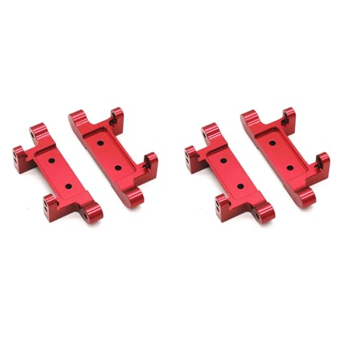 Feeuid 4X Metall Obere Querlenker Arm Halterung Ea1012 für Jlb Racing Cheetah 11101 21101 J3 Speed 1/10 Rc Auto Upgrade Teile von Feeuid