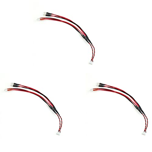 Feeuid 4X RC Auto LED Licht Scheinwerfer und Rücklichter für Mini Z MA020 MR03 FWD RWD 1/28 RC Auto Aktualisierung Teile von Feeuid