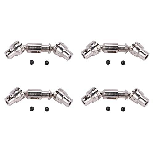 Feeuid 4X Upgrade Ersatzteil Metall Hinterachse Shaft Set für 1/16 6WD B16 RC Truck Car Langlebig Passt Perfekt Teile Und Acc Ersetzen von Feeuid