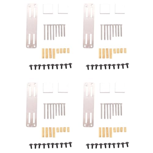 Feeuid 4X Verbesserte Metall Servo Halterung Kit Teile für Rc Truck Spielzeug für Kinder Feeuid 4X Verbesserte Metall Servo Halterung Kit Teile für Rc Truck Spielzeug für Kinder von Feeuid