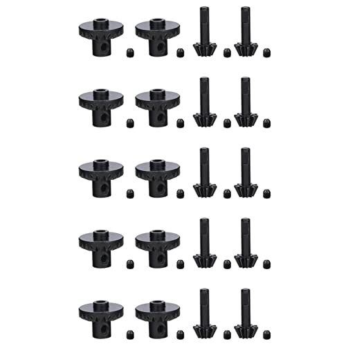Feeuid 5X Stahl Vorder und Achs Getriebe Antrieb Wellen Getriebe Upgrade ZubehöR für B24 B36 C14 C24 MN D90 D99 MN99S Teile von Feeuid
