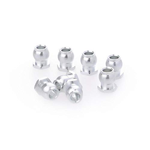 Feeuid 8 PCS Link Rod Kugellager Metall Bolzen Gemeinsam für 1:8 1:10 AXIAL SCX10 II RC Car Truck Scale RC Crawler Truck Offroad Metal RC Ball End Stud, Feeuid 8 PCS Link Rod Kugellager Metall Bolzen Gemeinsam für 1:8 1:10 AXIAL SCX10 II RC Car Truck Scale RC Crawler Truck Offroad Metal RC Ball End Stud, von Feeuid
