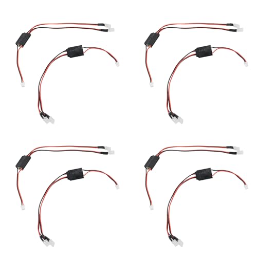 Feeuid 8 Stücke Scheinwerfer LED Licht für HBX 16889 16889A 16890 16890A SG1601 SG1602 1/16 RC Auto Upgrade Teile von Feeuid