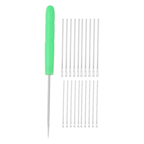 Feeuid Puppenhaareinwurzelungs-Kit Wiederwurzelungsstricknadeln Puppenhaareinwurzelungs-Nadeln Grün Feeuid Puppenhaareinwurzelungs-Kit Wiederwurzelungsstricknadeln Puppenhaareinwurzelungs-Nadeln Grün von Feeuid