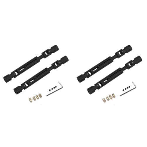 Feeuid Schwarze Mengniu 78 MN78 Ferngesteuertes Auto Modellautozubehör Upgrade- und Modifikationsteile Metallantriebswelle von Feeuid
