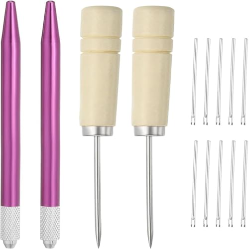 Feeuid Set mit Halterungen zum Wurzeln von Puppenhaaren, 0,6 mm, Stickerei, zum Wurzeln von Puppenhaaren. Für Bastelmaterialien für die Herstellung von Puppenhaaren. Feeuid Set mit Halterungen zum Wurzeln von Puppenhaaren, 0,6 mm, Stickerei, zum Wurzeln von Puppenhaaren. Für Bastelmaterialien für die Herstellung von Puppenhaaren. von Feeuid