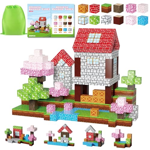 Magnetische Bausteine 100pcs Bauspielzeug für Kinder, Montessori Kreative Kinderspiele Kinderspielzeug Magnet Spiele für 3 4 5 6 7 8 9 10 Jahre Junge Mädchen Magnetic Blocks Geburtstag Geschenke Magnetische Bausteine 100pcs Bauspielzeug für Kinder, Montessori Kreative Kinderspiele Kinderspielzeug Magnet Spiele für 3 4 5 6 7 8 9 10 Jahre Junge Mädchen Magnetic Blocks Geburtstag Geschenke von Fegalop
