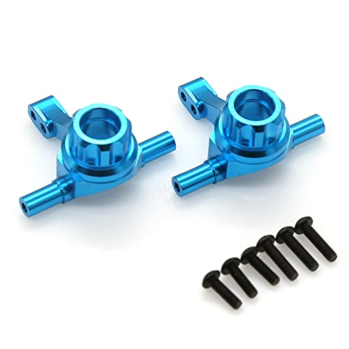 Fegtrty 2 StüCk Metall Vorderer Aufrechter Achs Schenkel Achs Schenkel für TT02 TT-02 1/10 RC Auto Upgrade Teile von Fegtrty