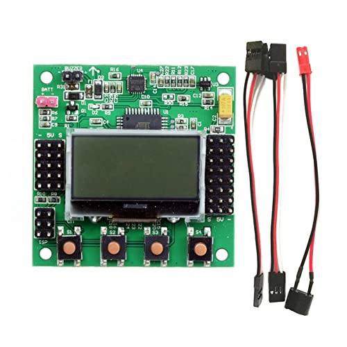 Fegtrty Multi-Rotor LCD Flight Control Board mit 6050MPU und Atmel644PA 644PA DrohnenzubehöR 4,8-6,0V von Fegtrty