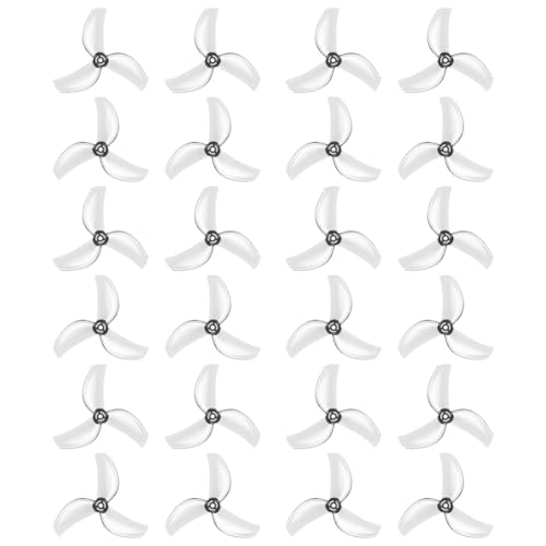 Fegtrtyoa 12 Paar 1611 3-Blatt PC Propeller 12CW+12CCW Propeller für RC Pavo Femto Brushless BWhoop FPV Racing Quadcopter von Fegtrtyoa