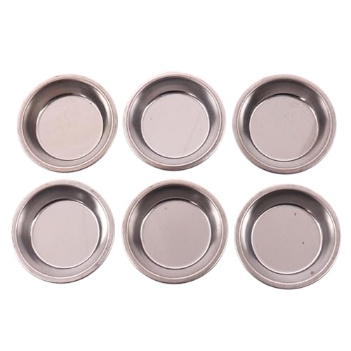 Fegtrtyoa 6er Pack Metall Tönungsschale für Modellwerkzeuge Farbvermischung B Fegtrtyoa 6er Pack Metall Tönungsschale für Modellwerkzeuge Farbvermischung B von Fegtrtyoa
