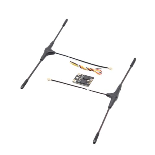 Fegtrtyoa ELRS 915Mhz Dual Antenna Diversity Receiver Gemini Mode für FPV, SUPER-D Traversing Machine mit Langer Reichweite von Fegtrtyoa
