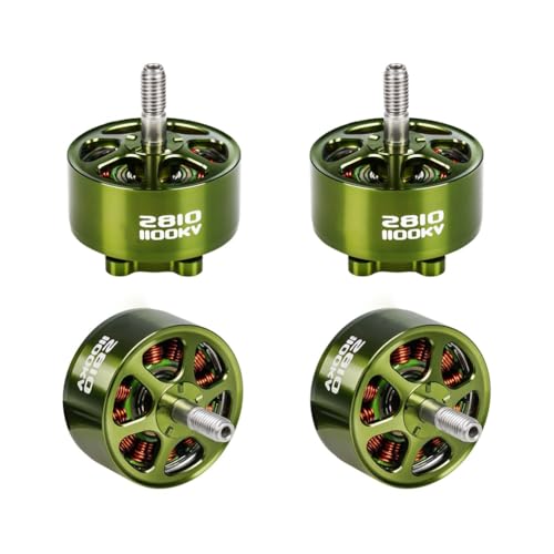 Fegtrtyoa M2810 1100kv 3-6s Bürstenloser Motor FPV Freestyle Remote DIY Teile DIY Teile Drohnenzubehör von Fegtrtyoa