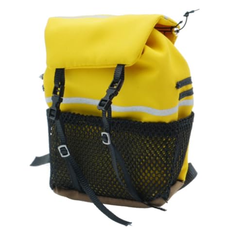 Fegtrtyoa Maßstab-Simulation-Rucksack für 1/10 1/8 RC Auto Simulation Rucksack für 1/10 1/8 RC Gelb von Fegtrtyoa